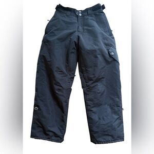 Liquid Black Unisex Venture8 Snowboard/Ski Pants Youth Large